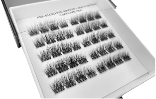 Pre Glued Lashes Starter Kit