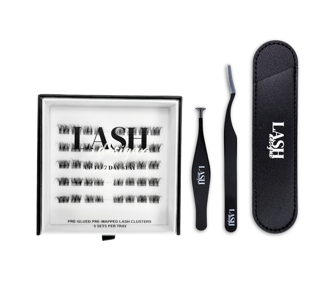 Pre Glued Lashes Starter Kit