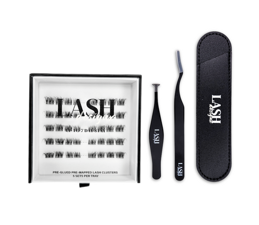 Pre Glued Lashes Starter Kit